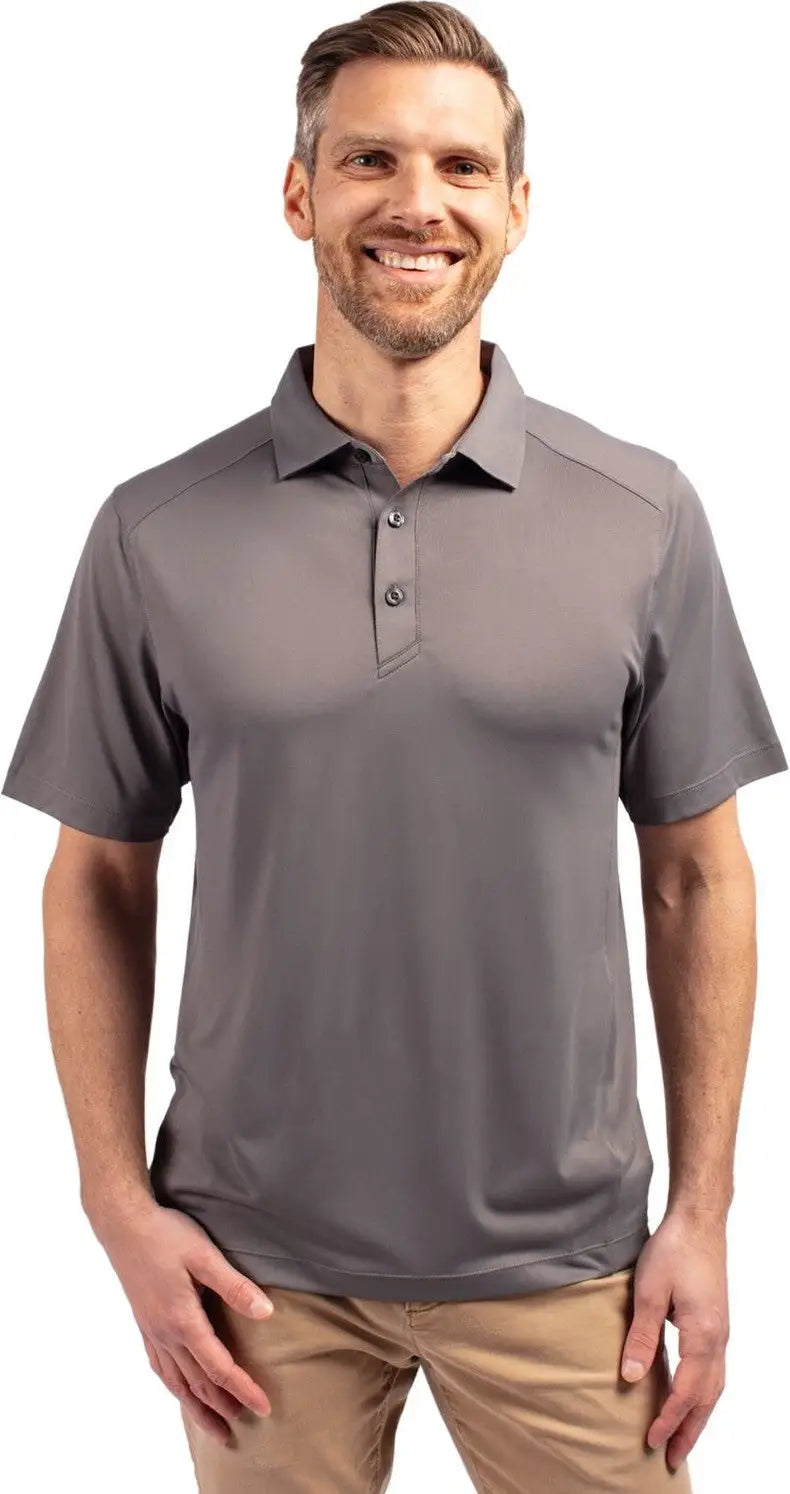 Cutter & Buck Mck01236 Forge Eco Stretch Recycled Mens Polo - Elemental Gray - Adult s