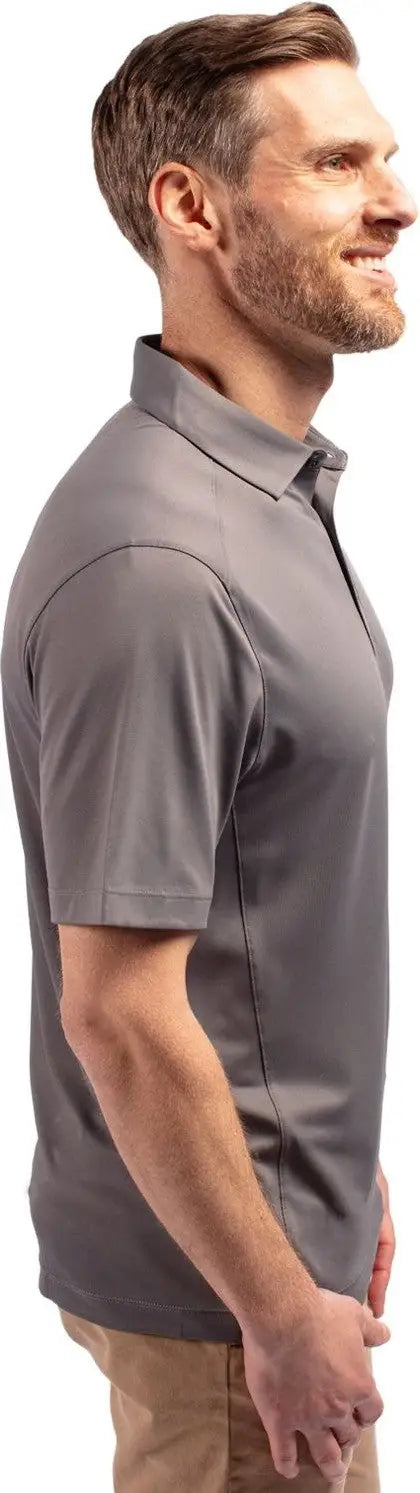 Cutter & Buck Mck01236 Forge Eco Stretch Recycled Mens Polo - Elemental Gray