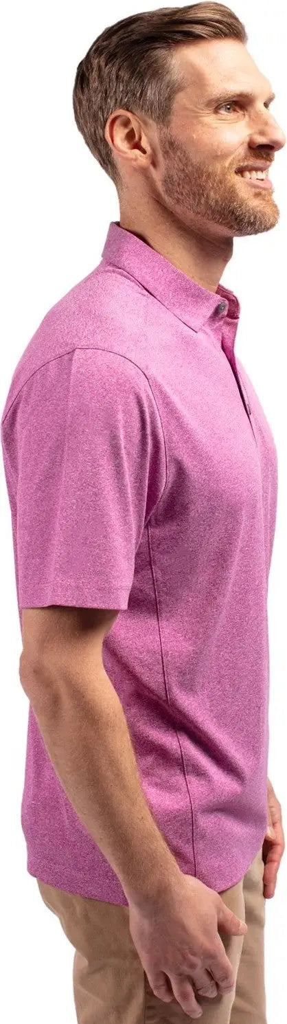 Cutter & Buck Mck01236 Forge Eco Stretch Recycled Mens Polo - Gelato Heather