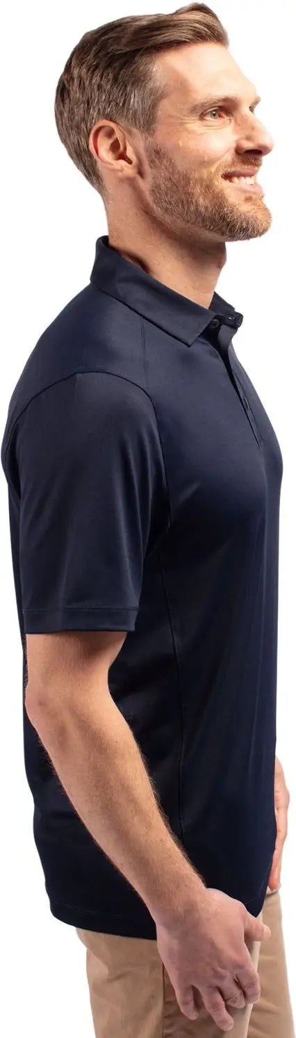 Cutter & Buck Mck01236 Forge Eco Stretch Recycled Mens Polo - Navy Blue