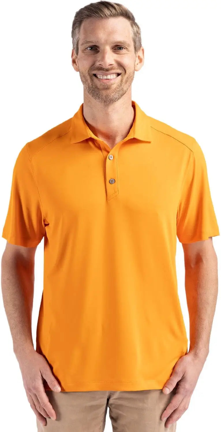Cutter & Buck Mck01236 Forge Eco Stretch Recycled Mens Polo - Orange Burst - Adult s
