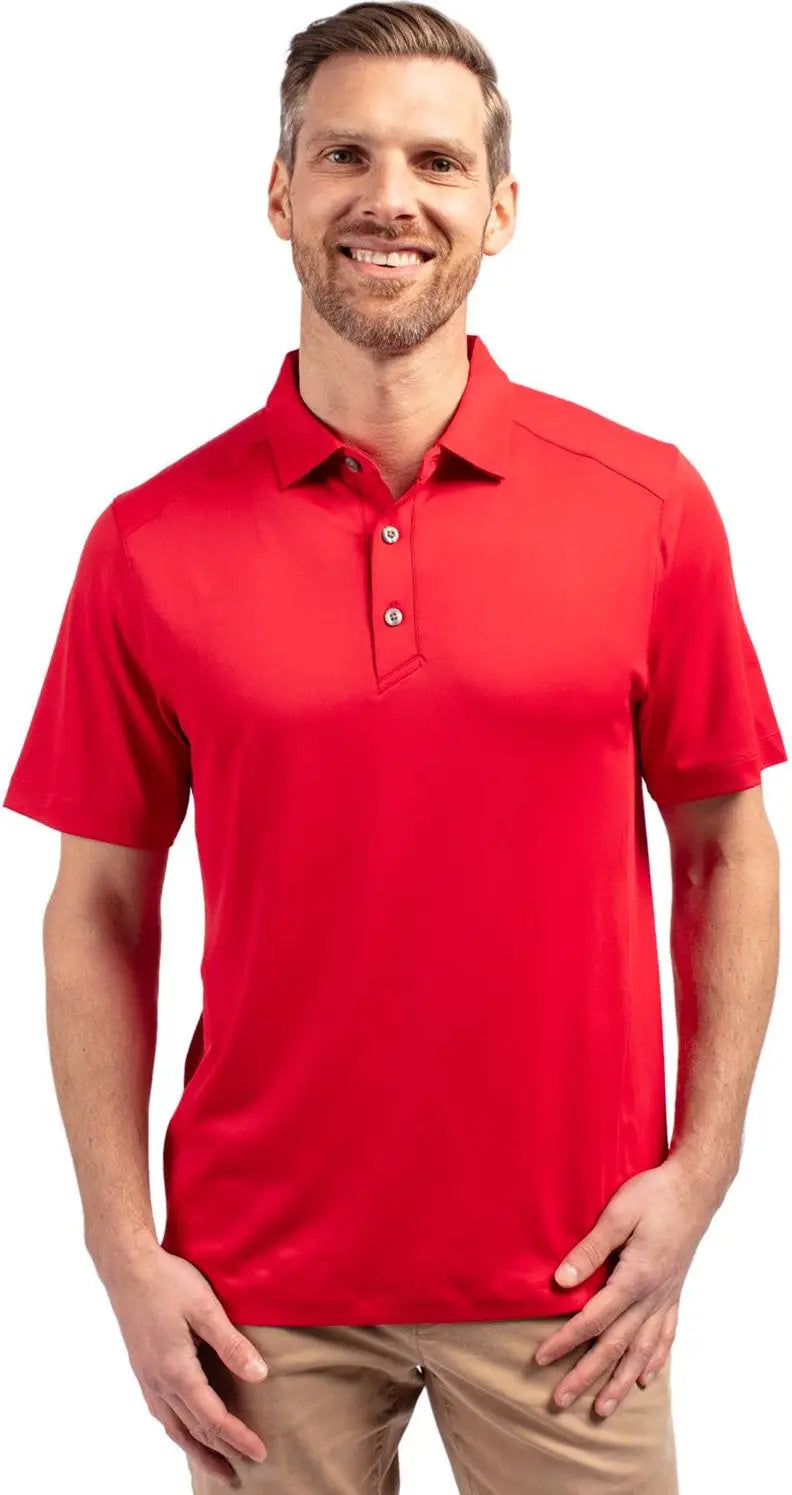 Cutter & Buck Mck01236 Forge Eco Stretch Recycled Mens Polo - Red - Adult s