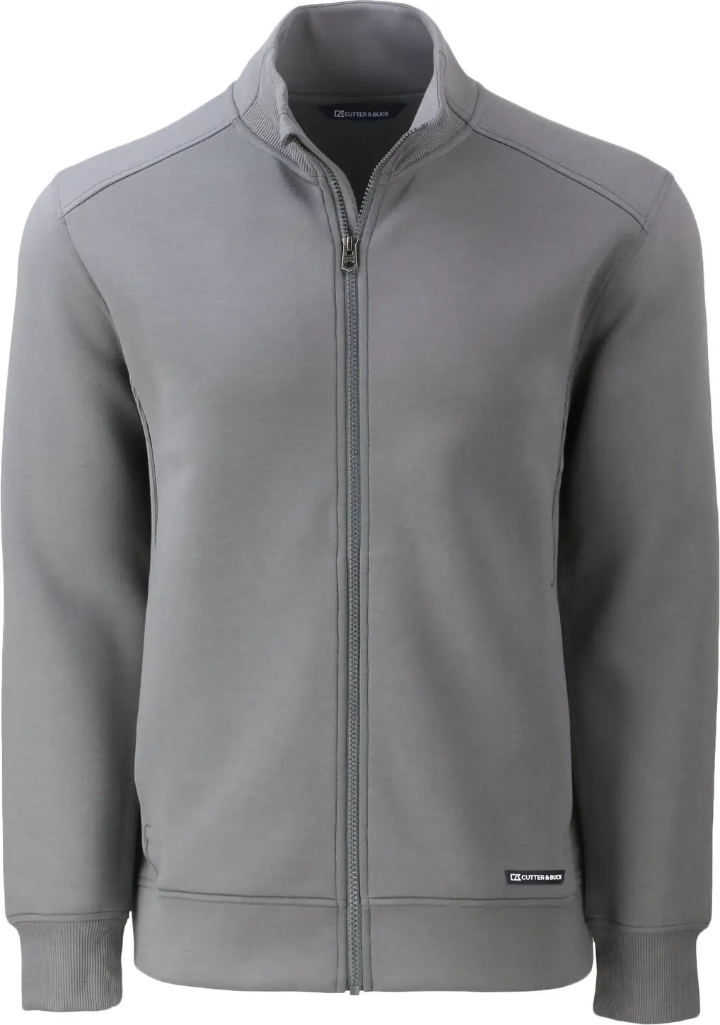 Cutter & Buck Mck01281 Roam Epic Versatility Recycled Full Zip Mens Jacket - Elemental Gray