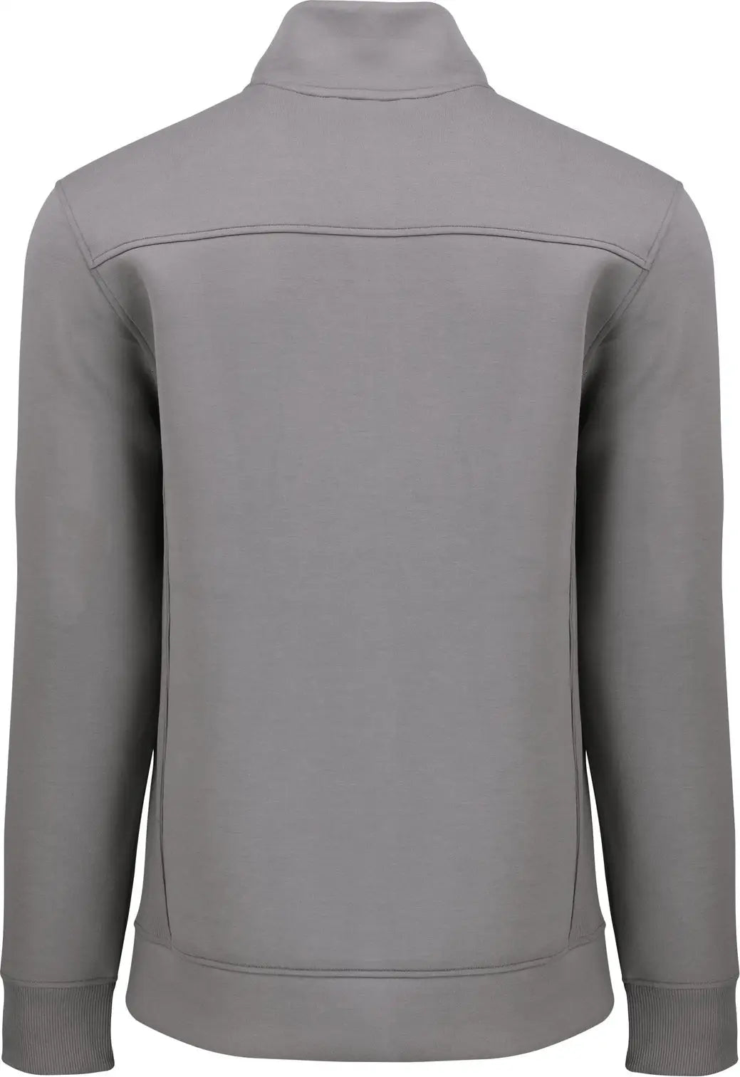 Cutter & Buck Mck01308 Roam Epic Versatility Recycled Quarter Zip Mens Pullover - Elemental Gray
