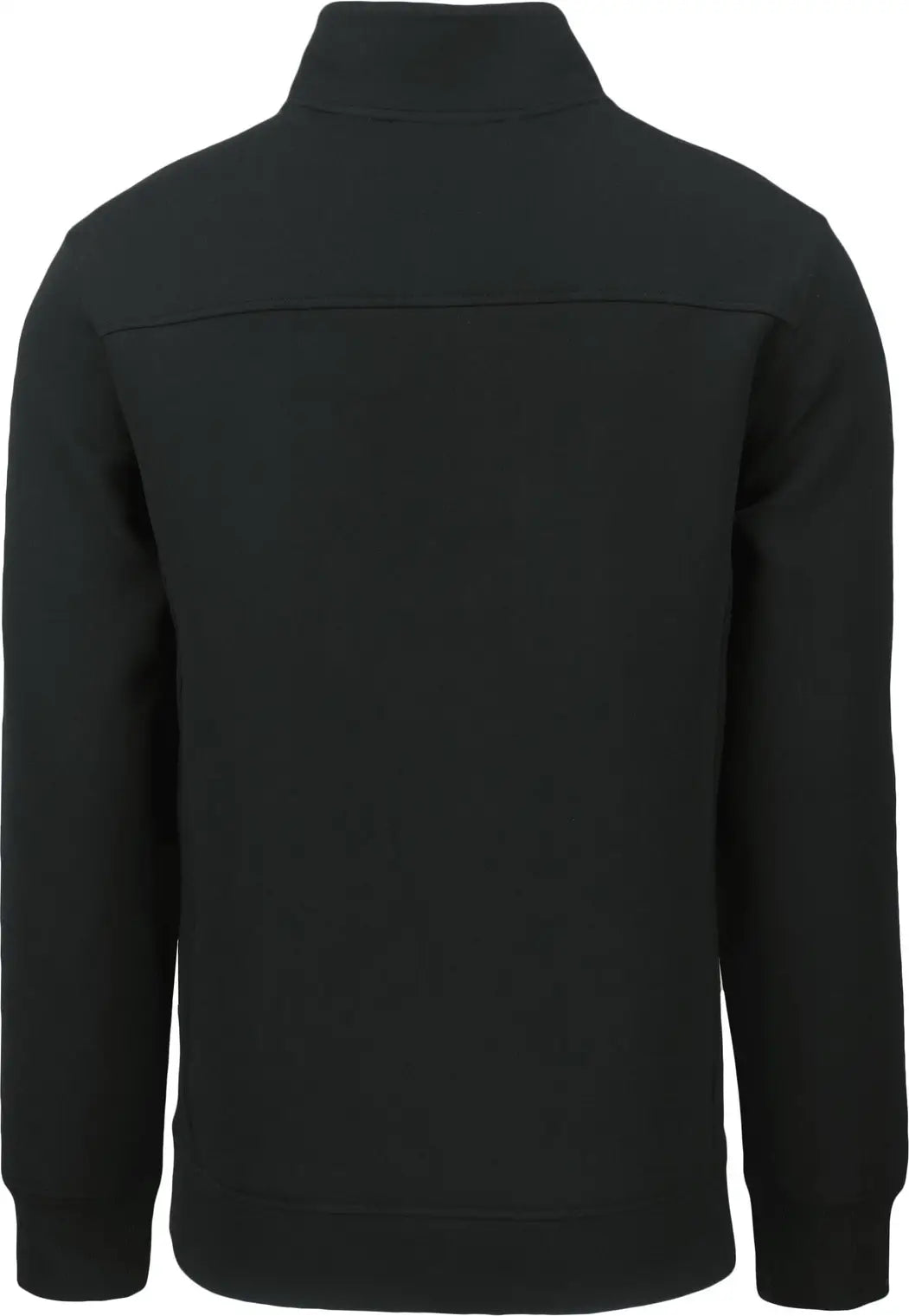 Cutter & Buck Mck01308 Roam Epic Versatility Recycled Quarter Zip Mens Pullover - Black