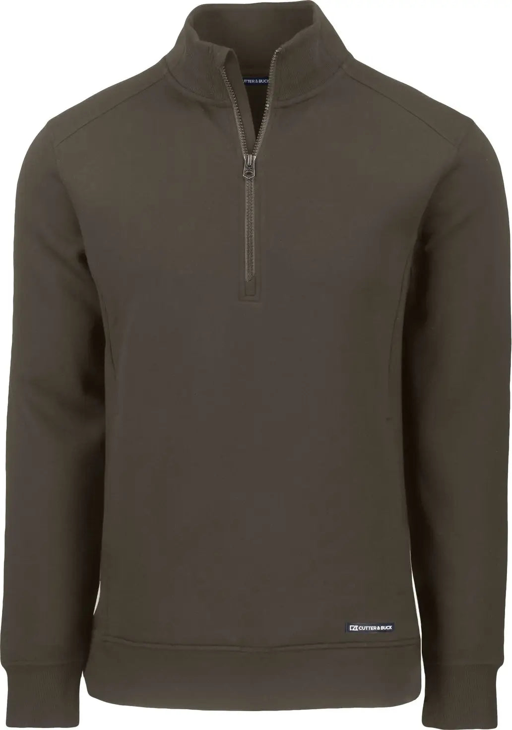 Cutter & Buck Mck01308 Roam Epic Versatility Recycled Quarter Zip Mens Pullover - Poplar