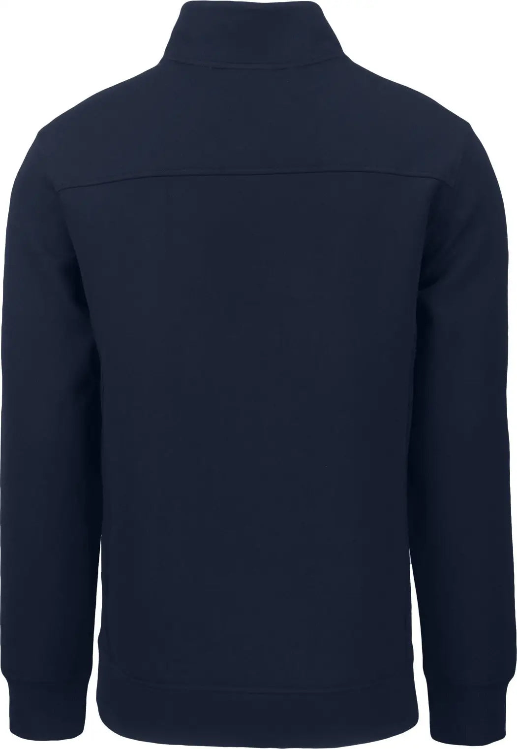Cutter & Buck Mck01308 Roam Epic Versatility Recycled Quarter Zip Mens Pullover - Navy Blue