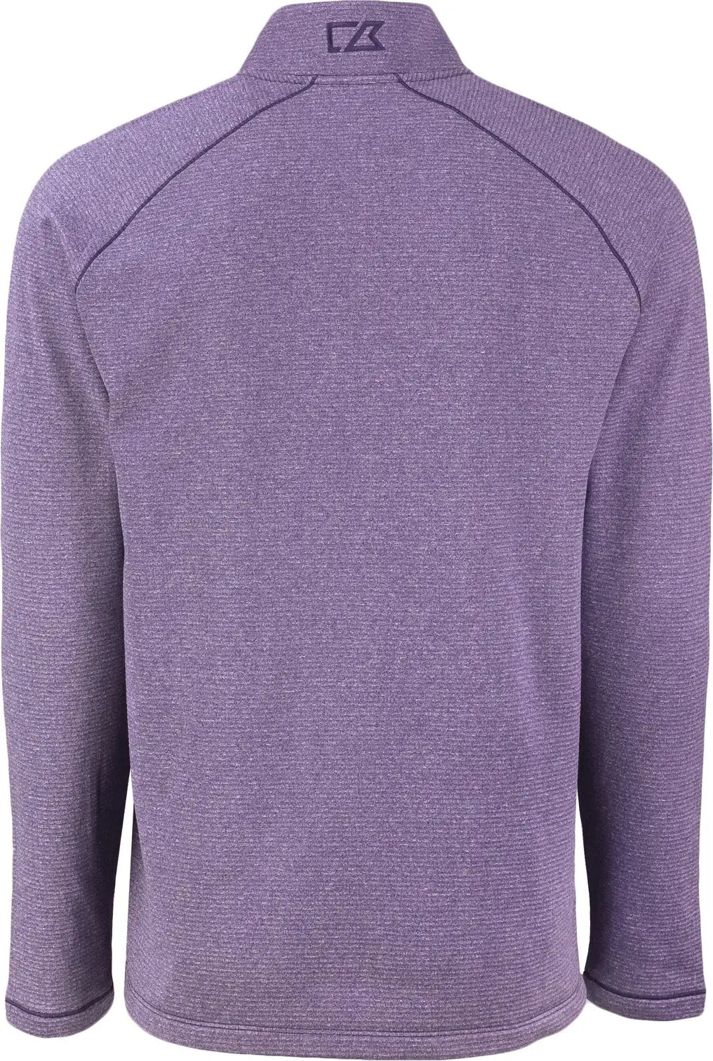 Cutter & Buck Mck01325 Peshastin Fleece Recycled Mens Half Zip Pullover - College Purple Heather