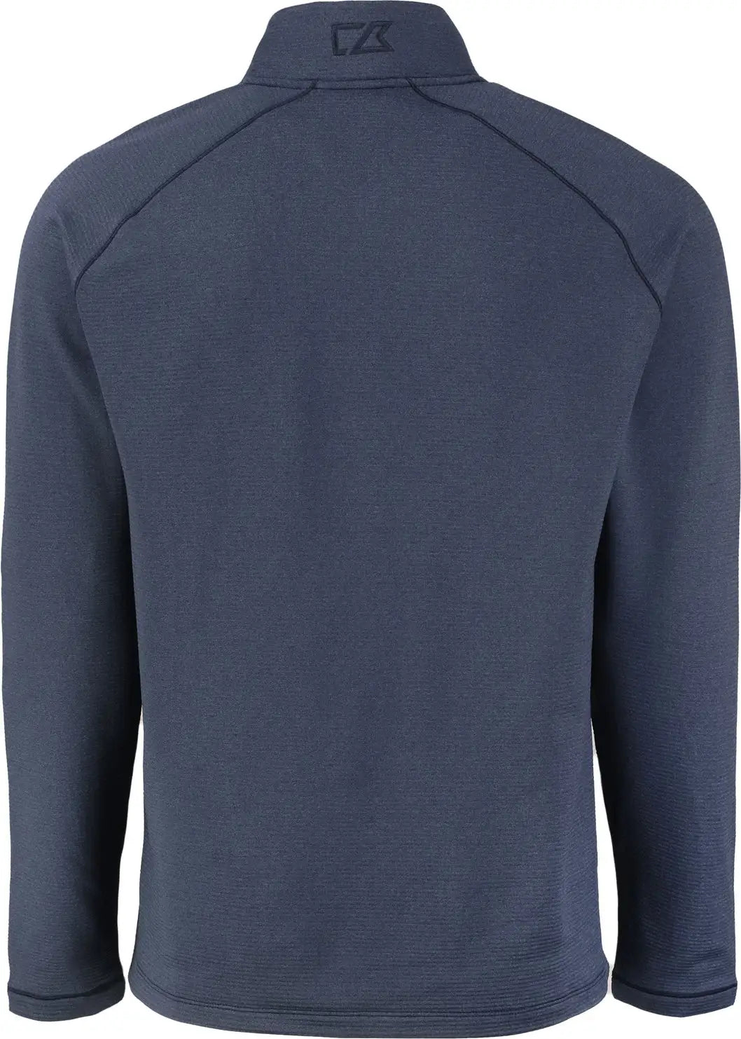 Cutter & Buck Mck01325 Peshastin Fleece Recycled Mens Half Zip Pullover - Navy Blue Heather