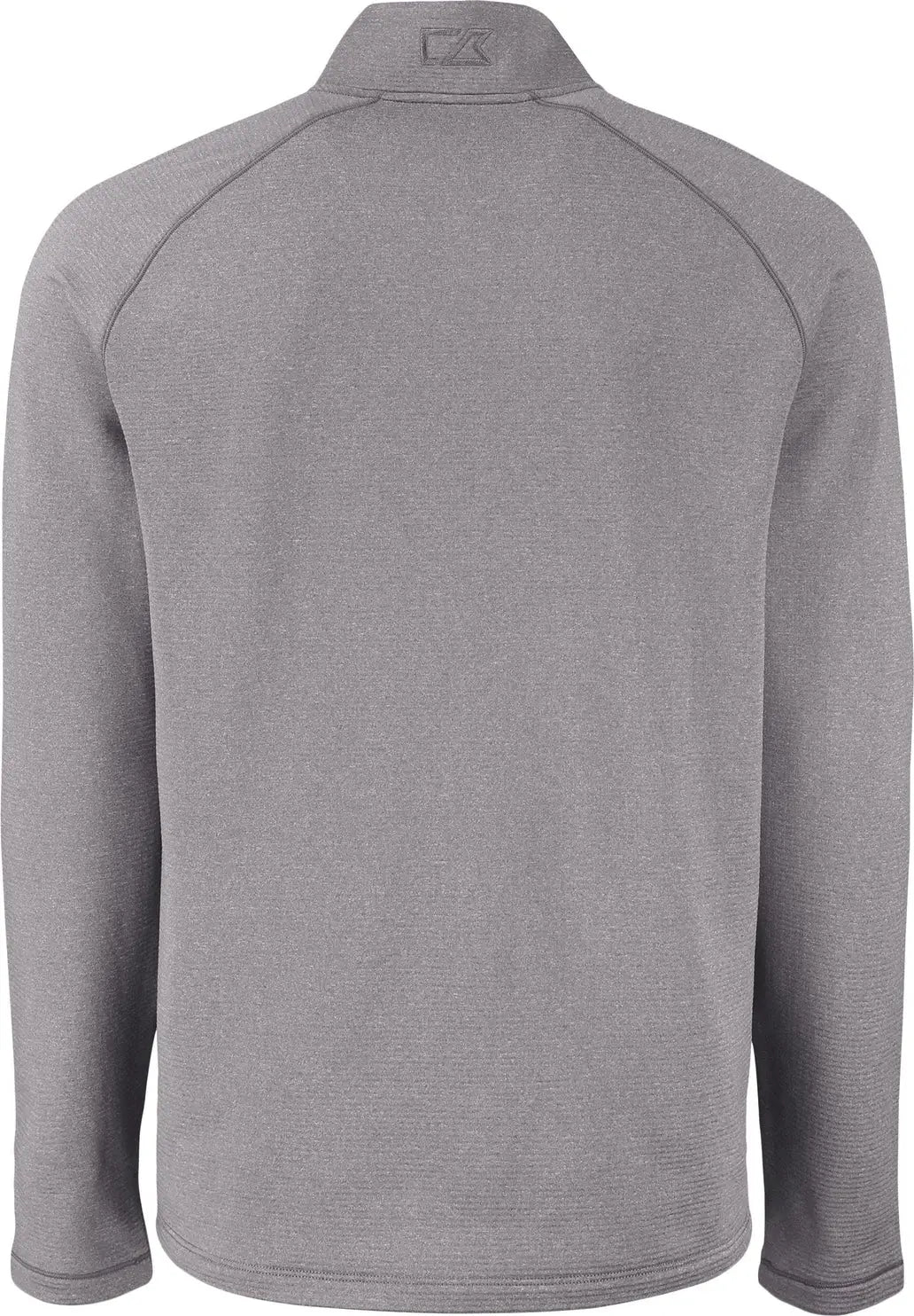 Cutter & Buck Mck01326 Peshastin Fleece Recycled Mens Full Zip Jacket - Elemental Gray Heather