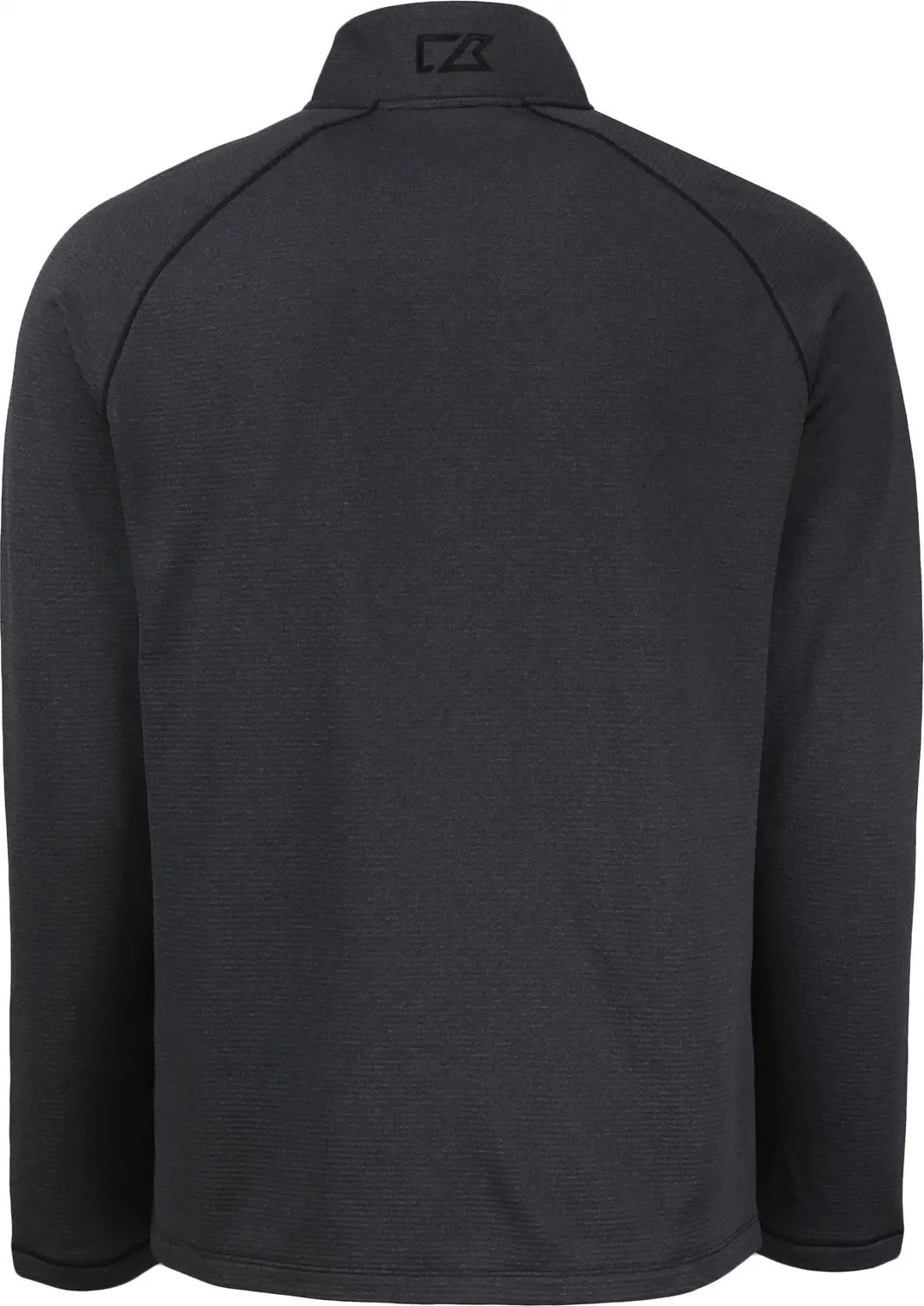 Cutter & Buck Mck01326 Peshastin Fleece Recycled Mens Full Zip Jacket - Black Heather