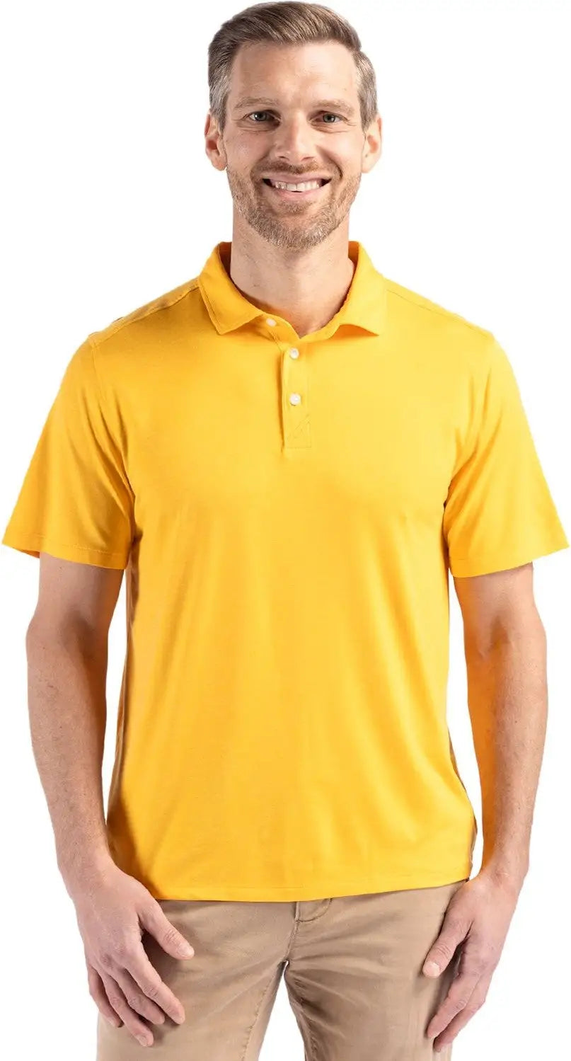 Cutter & Buck Mck01327 Coastline Epic Comfort Recycled Mens Polo - College Gold - Adult s