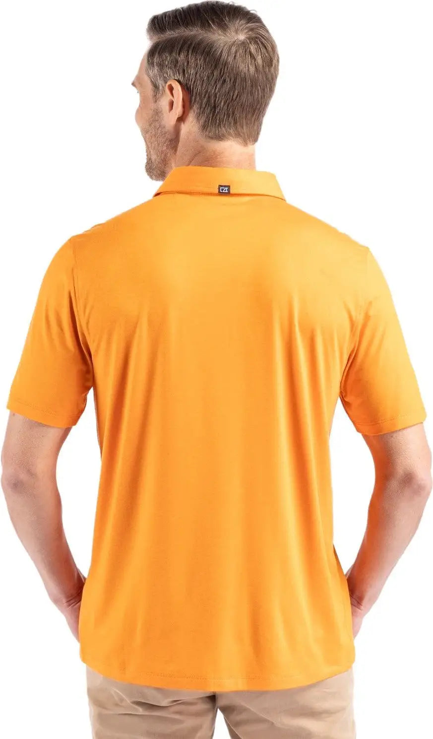 Cutter & Buck Mck01327 Coastline Epic Comfort Recycled Mens Polo - Orange Burst