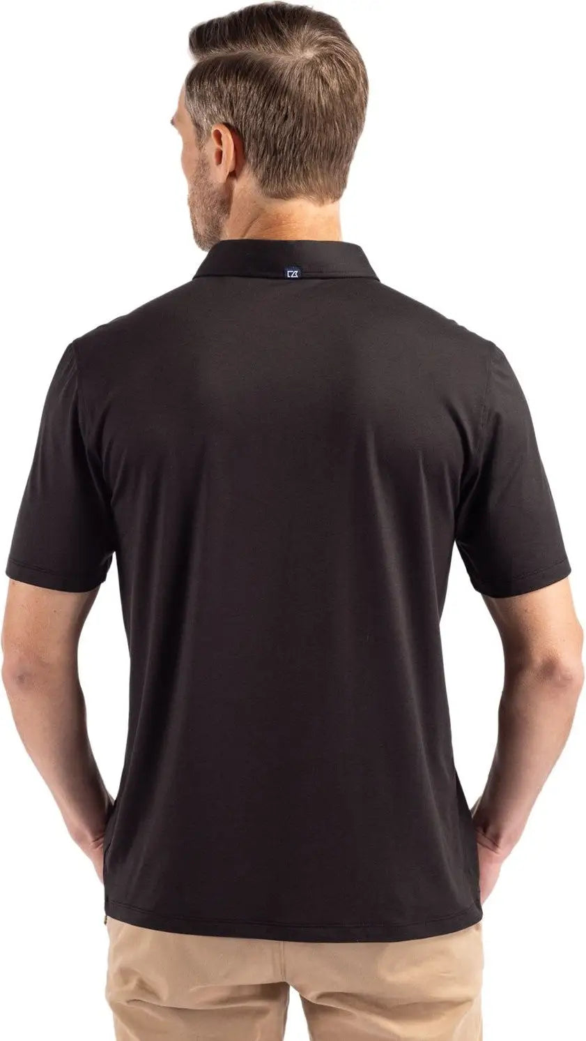 Cutter & Buck Mck01327 Coastline Epic Comfort Recycled Mens Polo - Black