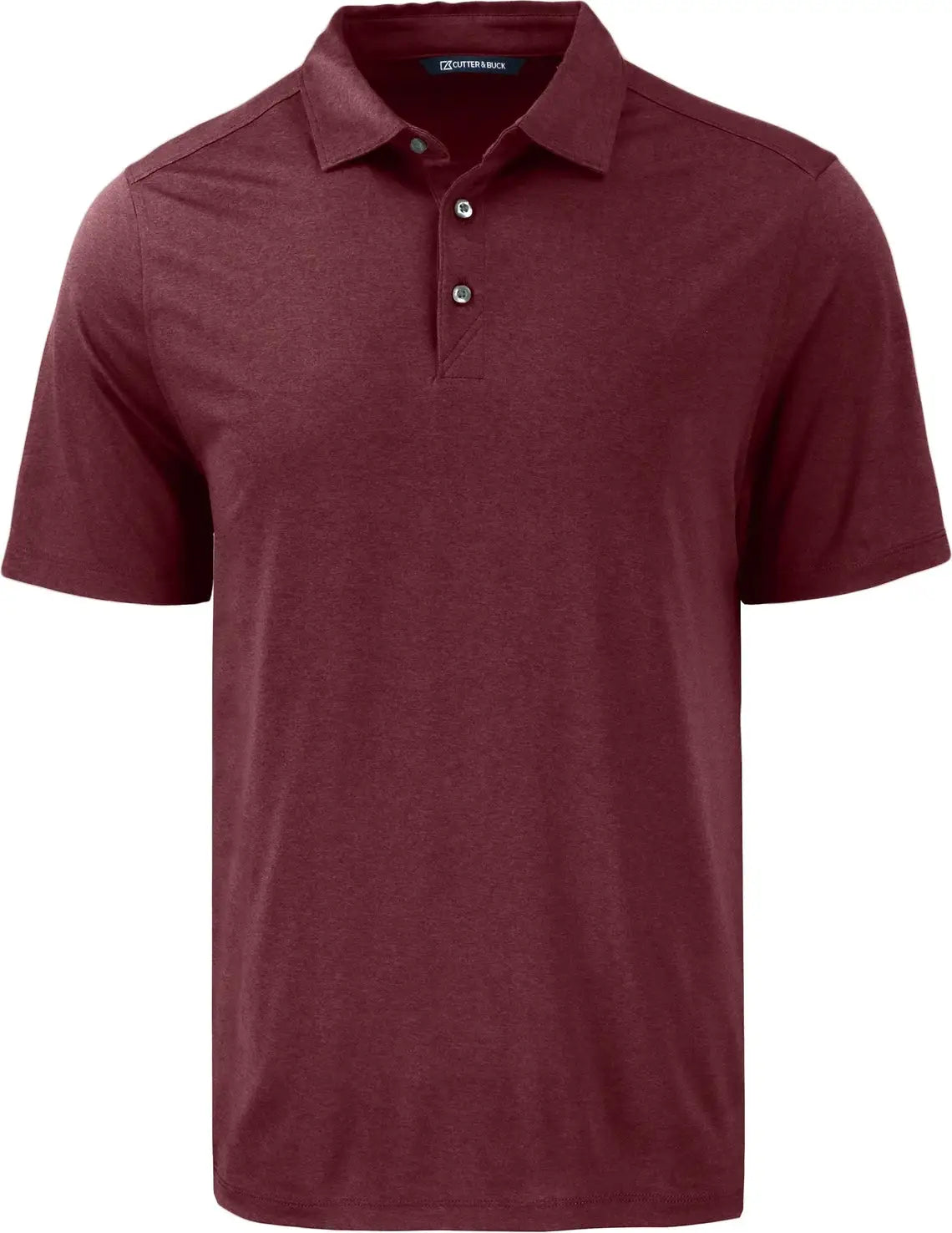 Cutter & Buck Mck01327 Coastline Epic Comfort Recycled Mens Polo - Bordeaux