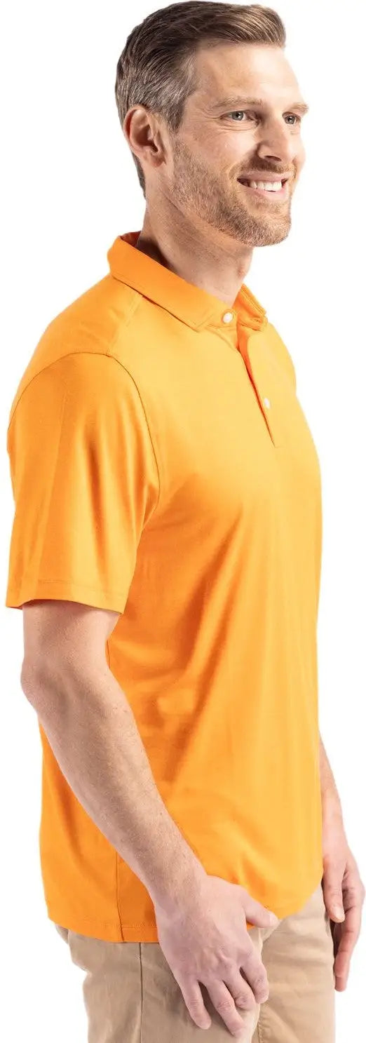 Cutter & Buck Mck01327 Coastline Epic Comfort Recycled Mens Polo - Orange Burst