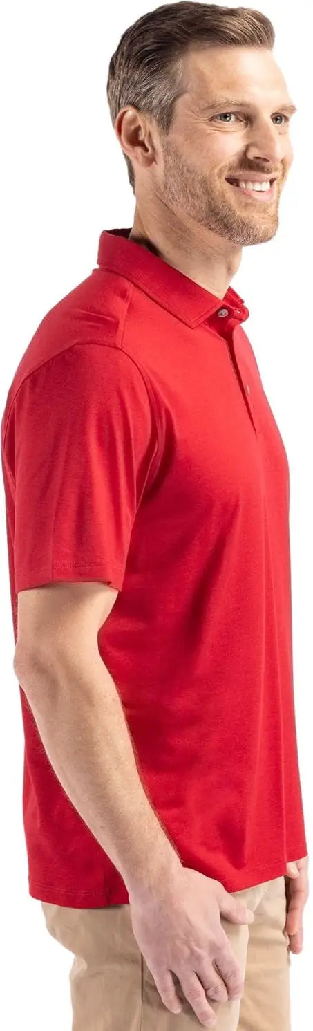 Cutter & Buck Mck01327 Coastline Epic Comfort Recycled Mens Polo - Cardinal Red