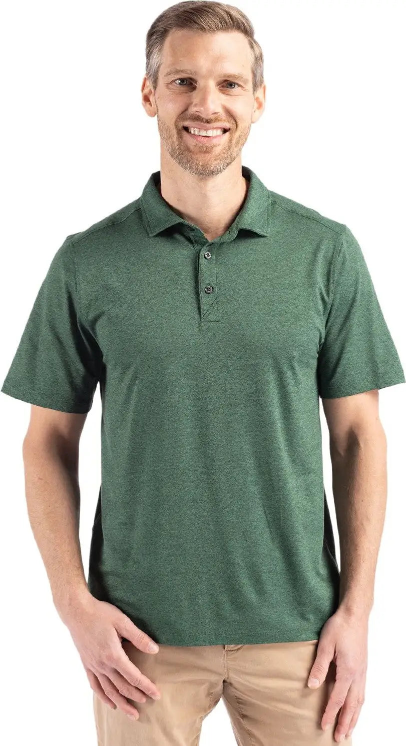 Cutter & Buck Mck01327 Coastline Epic Comfort Recycled Mens Polo - Hunter - Adult s