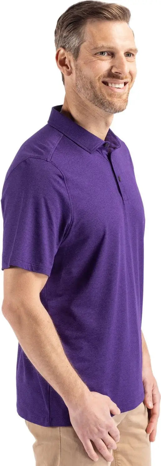 Cutter & Buck Mck01327 Coastline Epic Comfort Recycled Mens Polo - College Purple