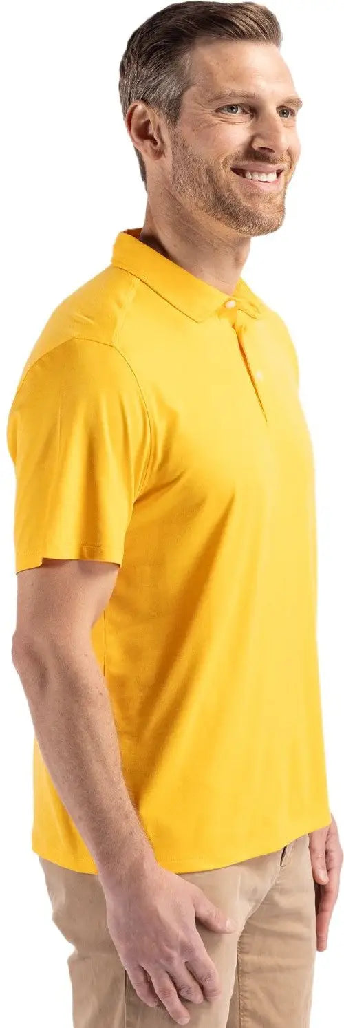 Cutter & Buck Mck01327 Coastline Epic Comfort Recycled Mens Polo - College Gold