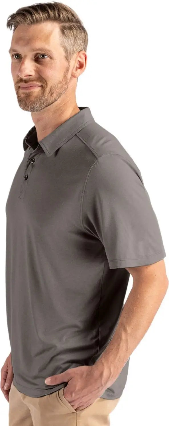 Cutter & Buck Mck01327 Coastline Epic Comfort Recycled Mens Polo - Elemental Gray