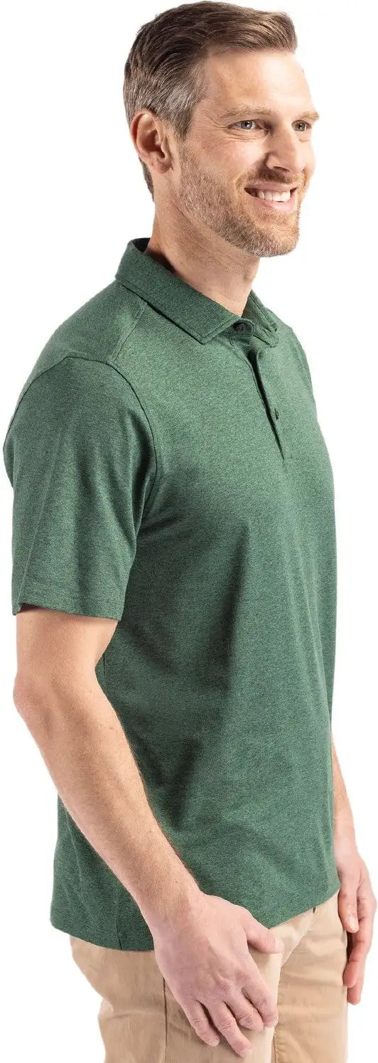 Cutter & Buck Mck01327 Coastline Epic Comfort Recycled Mens Polo - Hunter