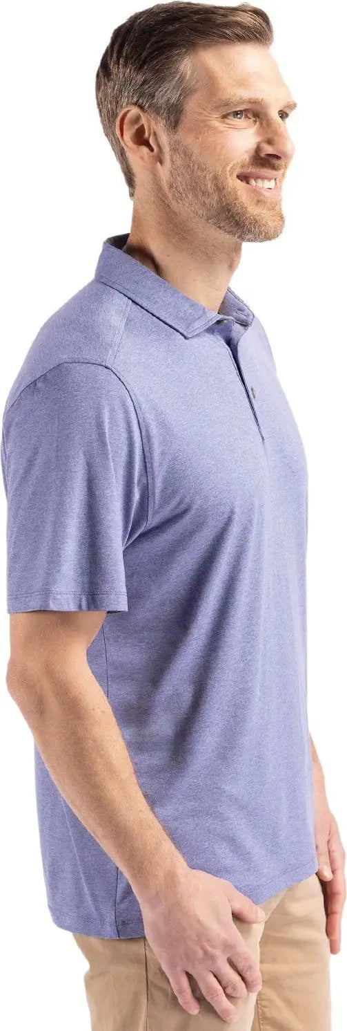Cutter & Buck Mck01327 Coastline Epic Comfort Recycled Mens Polo - Hyacinth