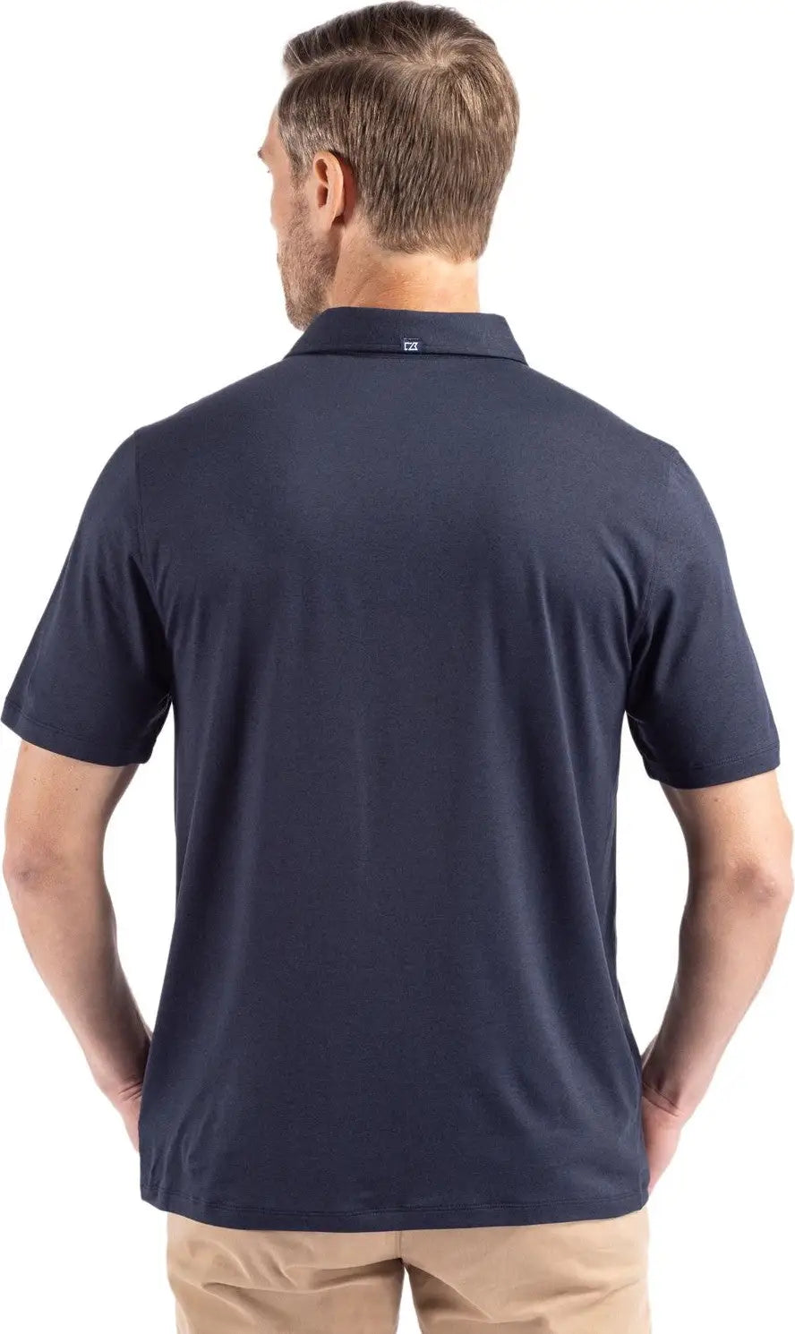Cutter & Buck Mck01327 Coastline Epic Comfort Recycled Mens Polo - Navy Blue
