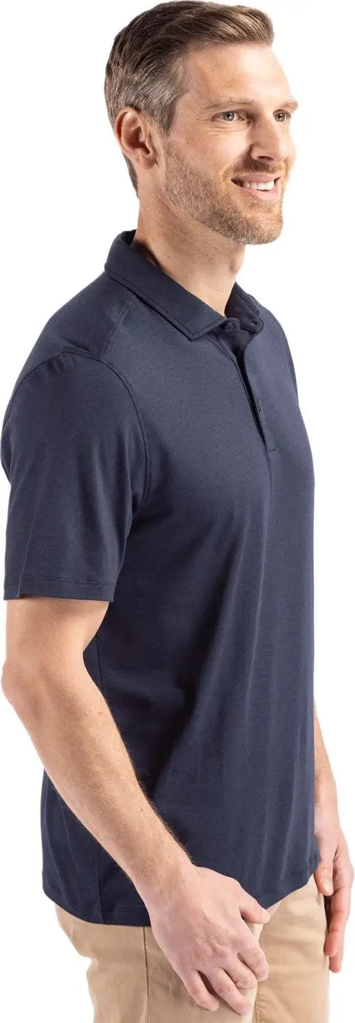 Cutter & Buck Mck01327 Coastline Epic Comfort Recycled Mens Polo - Navy Blue