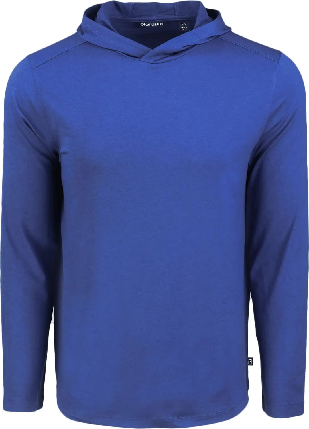 Cutter & Buck Mck01330 Coastline Epic Comfort Recycled Mens Hooded Shirt - Tour Blue