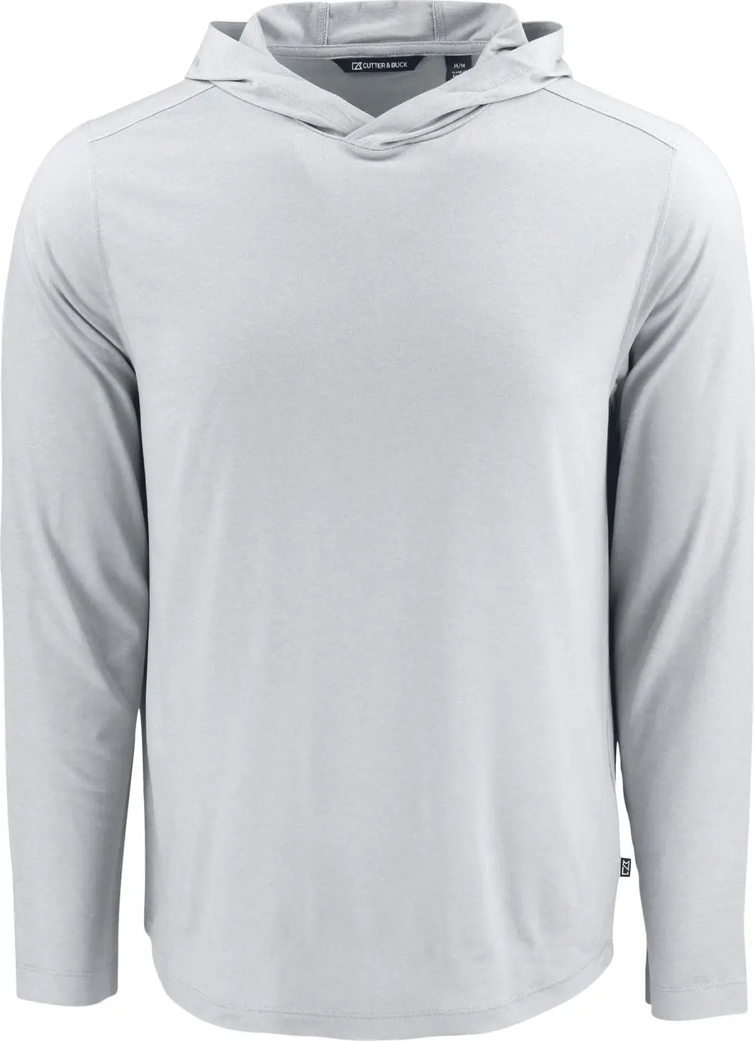 Cutter & Buck Mck01330 Coastline Epic Comfort Recycled Mens Hooded Shirt - Concrete