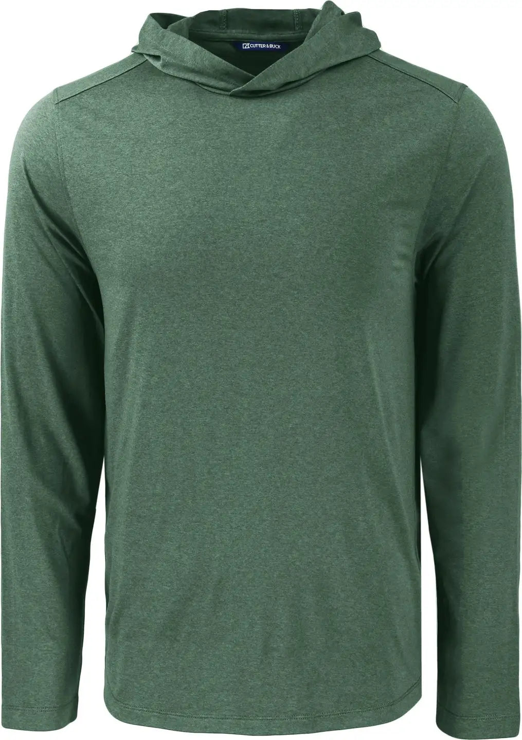 Cutter & Buck Mck01330 Coastline Epic Comfort Recycled Mens Hooded Shirt - Hunter