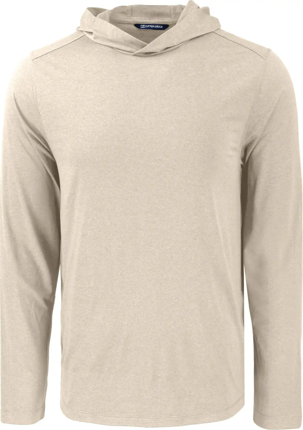 Cutter & Buck Mck01330 Coastline Epic Comfort Recycled Mens Hooded Shirt - Wheat