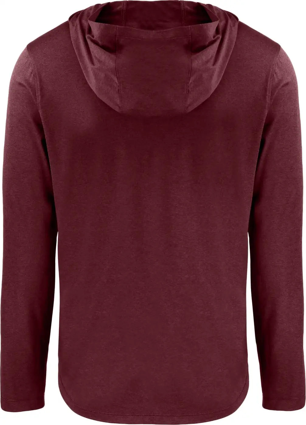 Cutter & Buck Mck01330 Coastline Epic Comfort Recycled Mens Hooded Shirt - Bordeaux