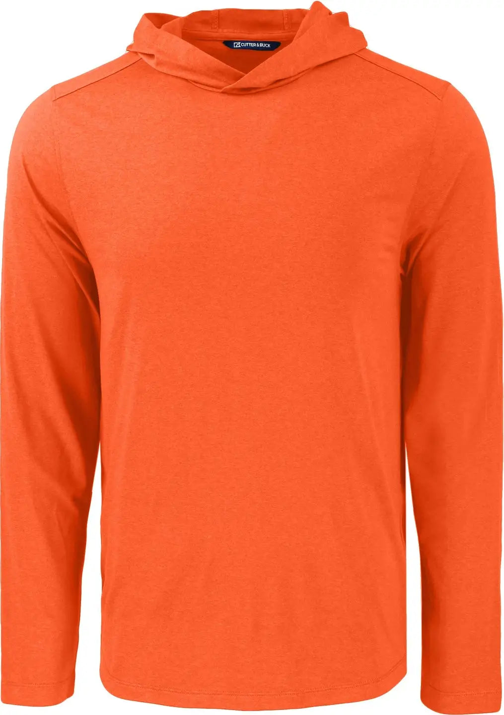 Cutter & Buck Mck01330 Coastline Epic Comfort Recycled Mens Hooded Shirt - College Orange - Adult s