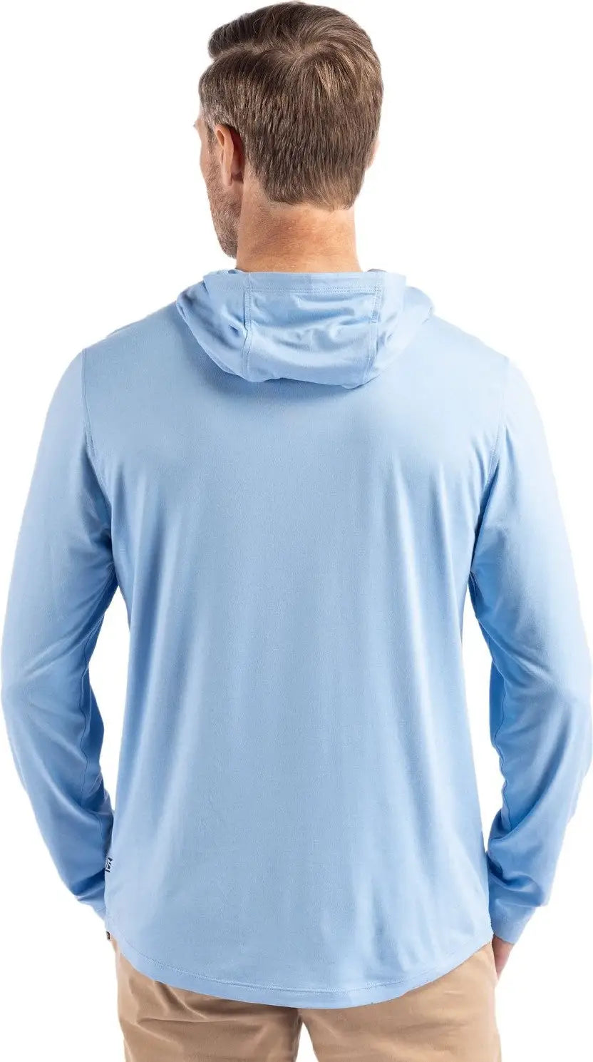 Cutter & Buck Mck01330 Coastline Epic Comfort Recycled Mens Hooded Shirt - Atlas