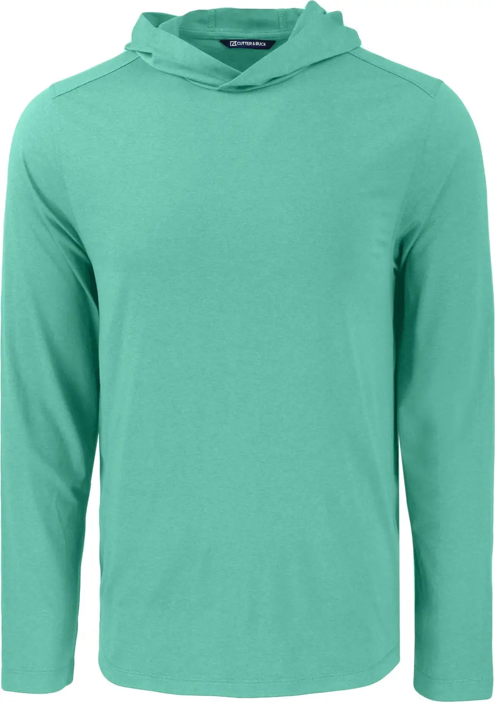 Cutter & Buck Mck01330 Coastline Epic Comfort Recycled Mens Hooded Shirt - Kelly Green