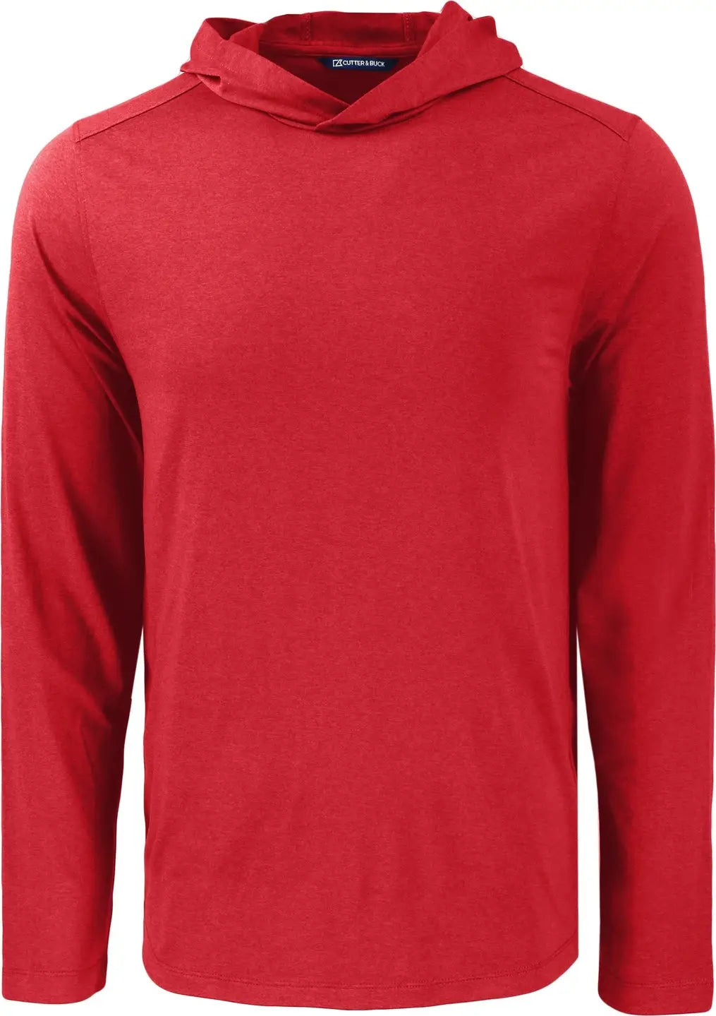 Cutter & Buck Mck01330 Coastline Epic Comfort Recycled Mens Hooded Shirt - Cardinal Red