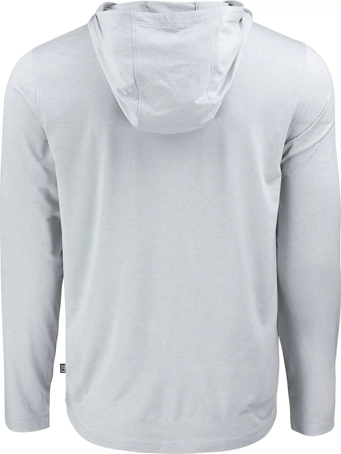 Cutter & Buck Mck01330 Coastline Epic Comfort Recycled Mens Hooded Shirt - Concrete