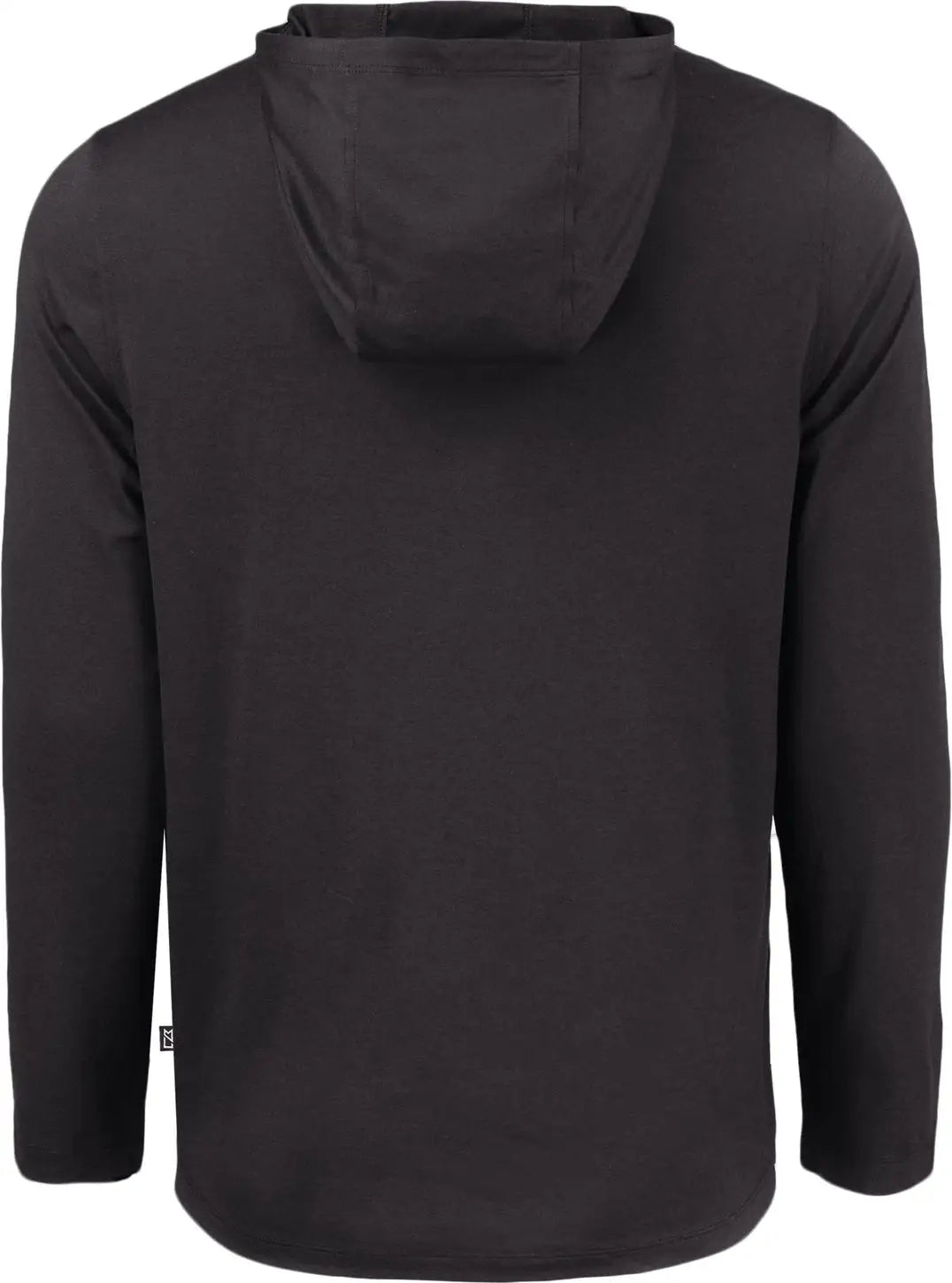Cutter & Buck Mck01330 Coastline Epic Comfort Recycled Mens Hooded Shirt - Black
