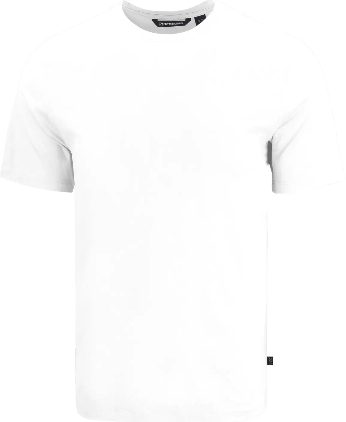 Cutter & Buck Mck01333 Coastline Epic Comfort Recycled Mens Short Sleeve Tee - White