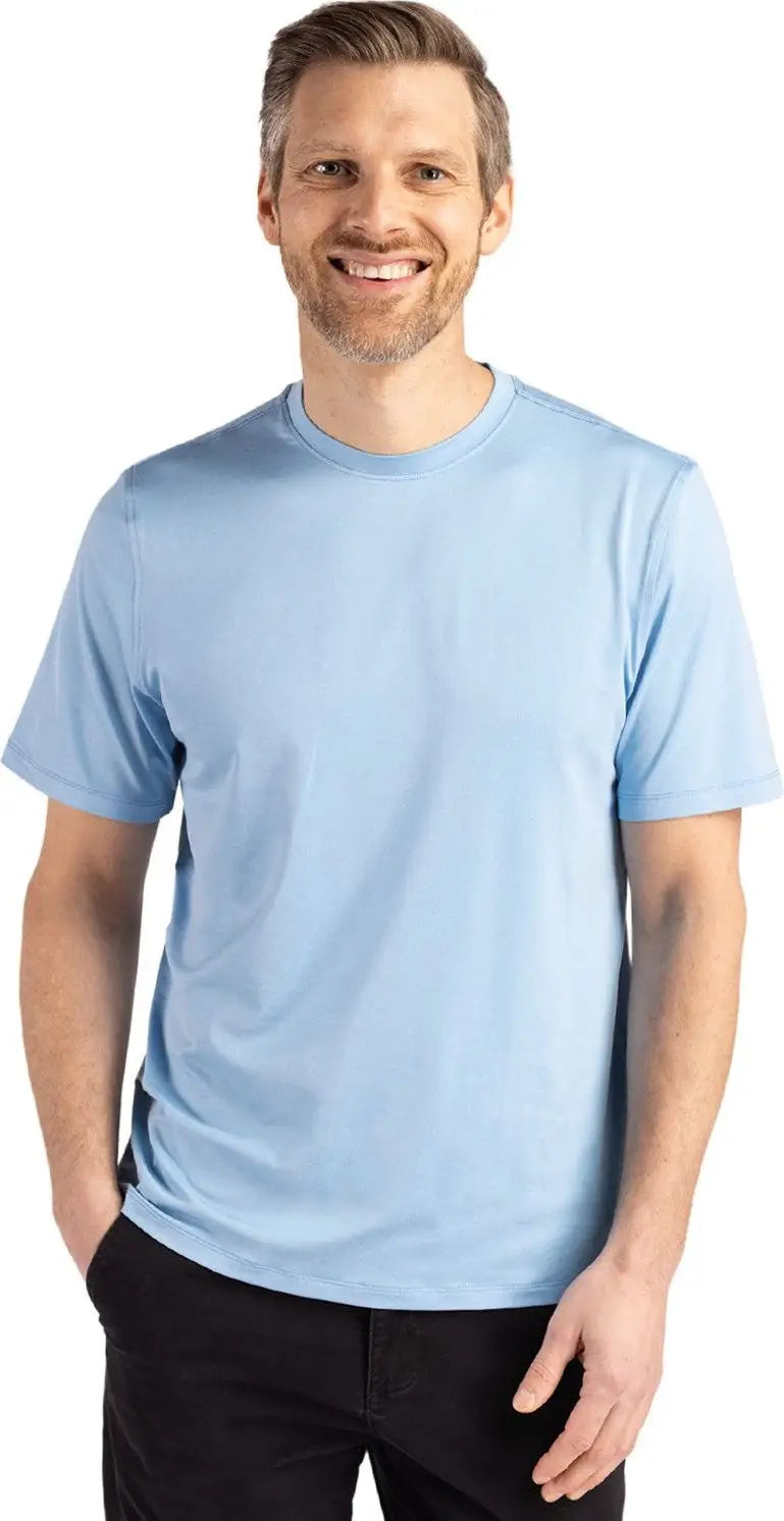 Cutter & Buck Mck01333 Coastline Epic Comfort Recycled Mens Short Sleeve Tee - Atlas - Adult s