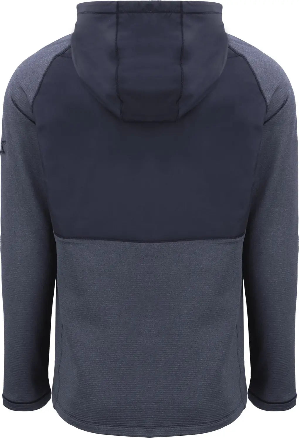 Cutter & Buck Mck01334 Peshastin Fleece Recycled Mens Hybrid Jacket - Navy Blue Heather