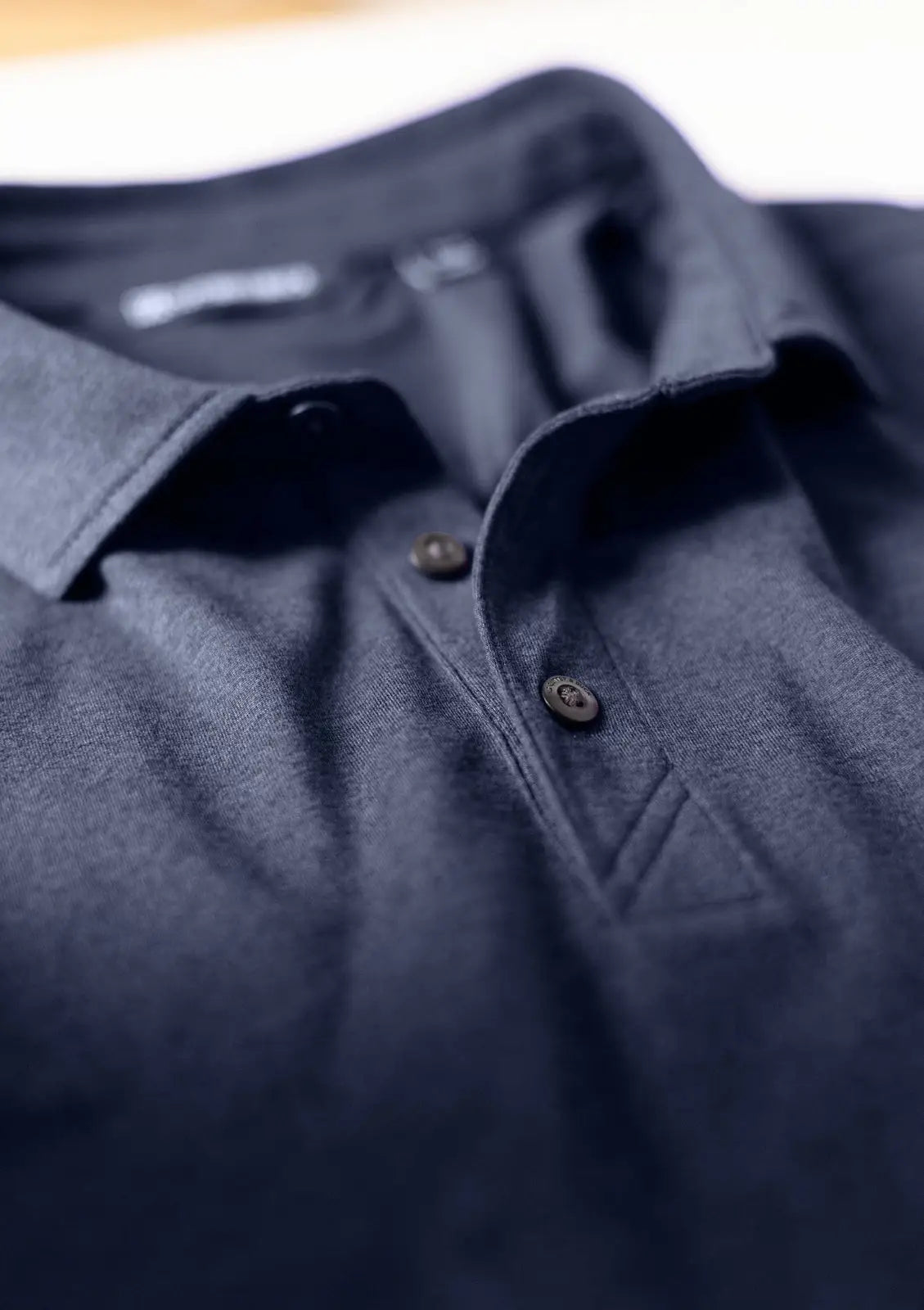 Cutter & Buck Mck01335 Coastline Epic Comfort Recycled Mens Long Sleeve Polo - Navy Blue