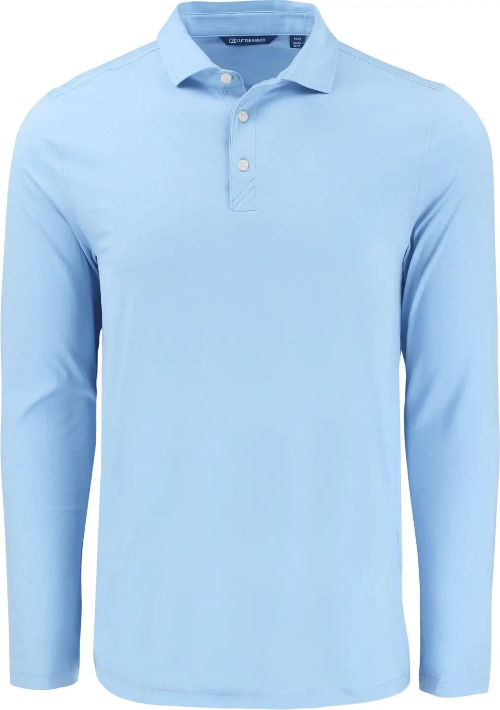 Cutter & Buck Mck01335 Coastline Epic Comfort Recycled Mens Long Sleeve Polo - Atlas - Adult s