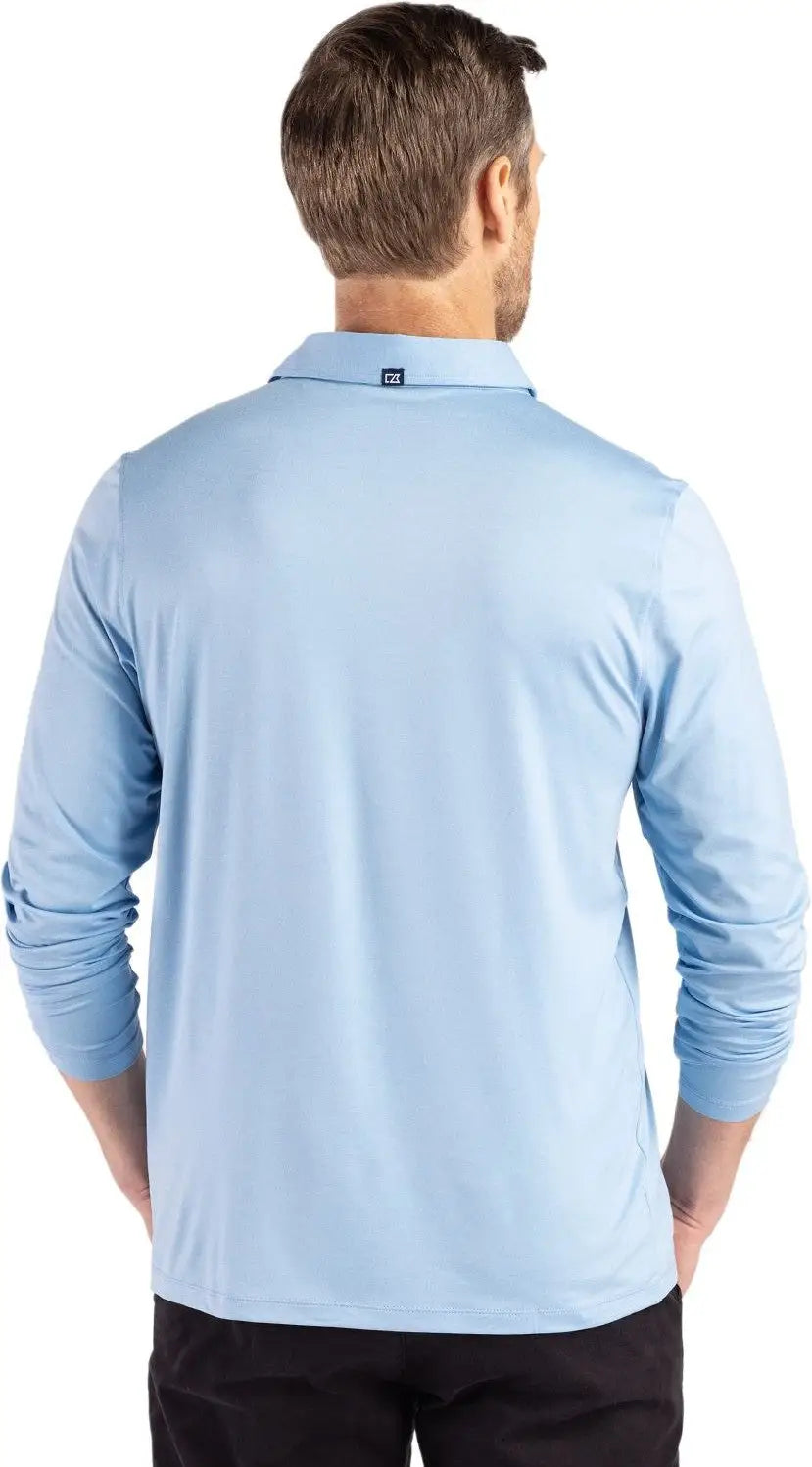 Cutter & Buck Mck01335 Coastline Epic Comfort Recycled Mens Long Sleeve Polo - Atlas