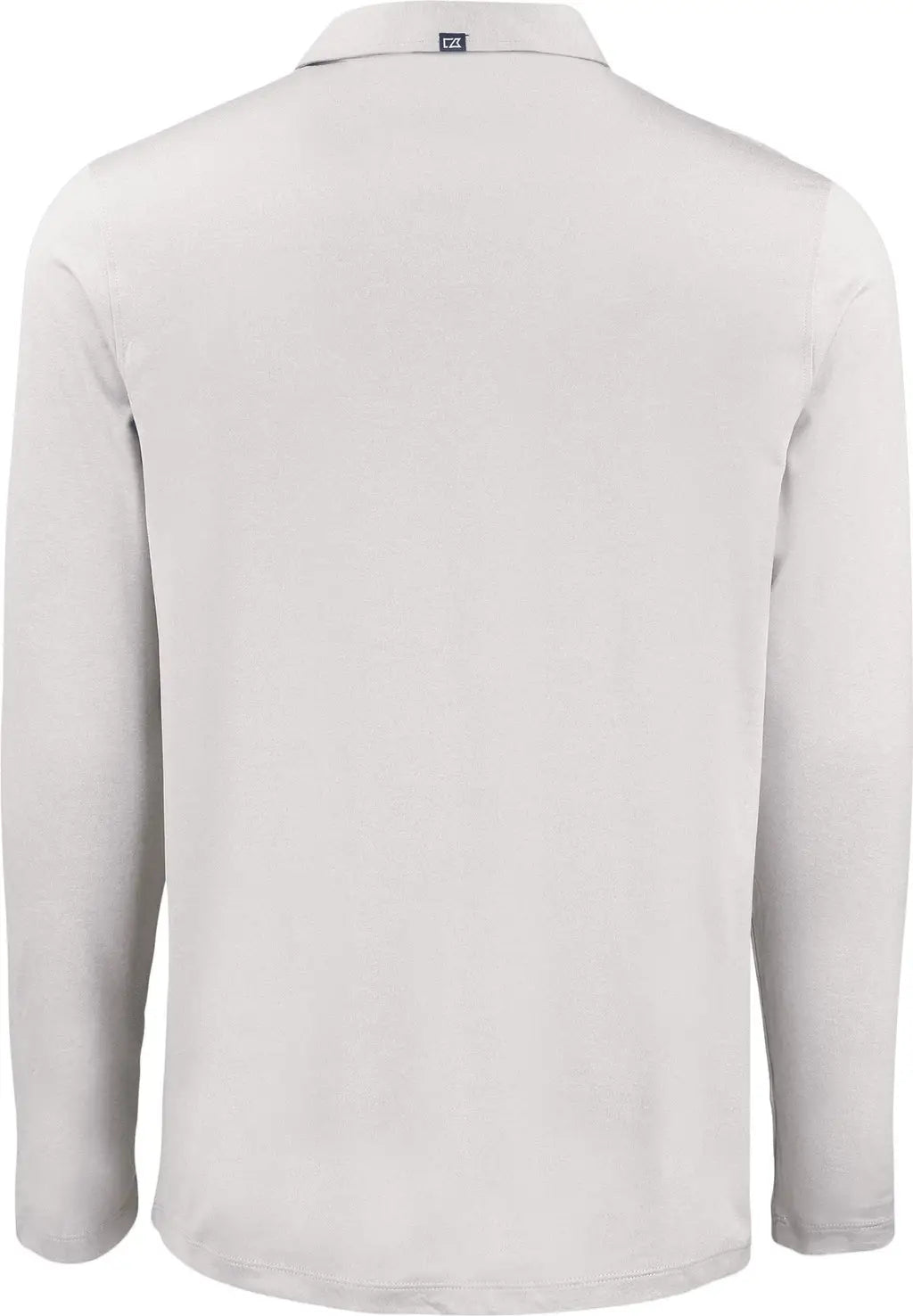 Cutter & Buck Mck01335 Coastline Epic Comfort Recycled Mens Long Sleeve Polo - Concrete
