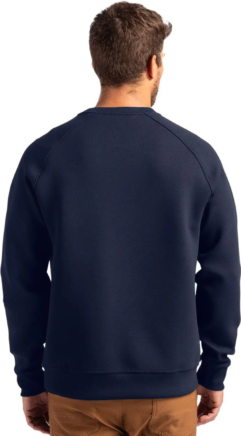 Cutter & Buck Mck01340 Roam Epic Versatility Recycled Crew Neck Mens Pullover - Navy Blue - Adult s