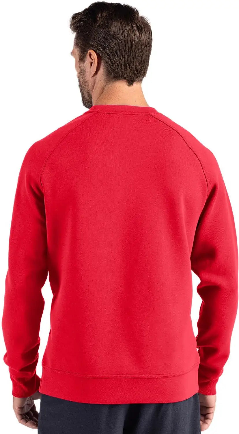 Cutter & Buck Mck01340 Roam Epic Versatility Recycled Crew Neck Mens Pullover - Red - Adult s