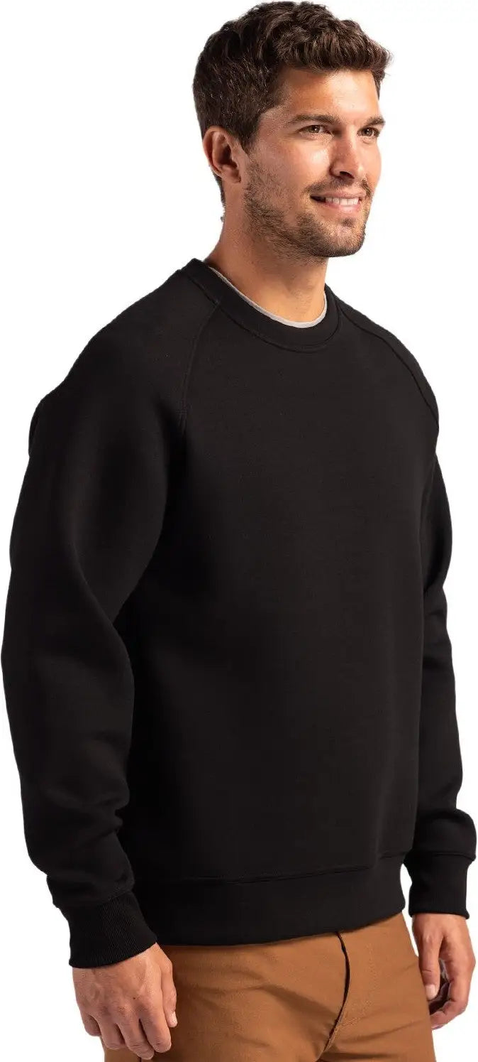 Cutter & Buck Mck01340 Roam Epic Versatility Recycled Crew Neck Mens Pullover - Black - Adult s